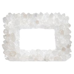 Picture Frame Medium Horizontal in White Quartz