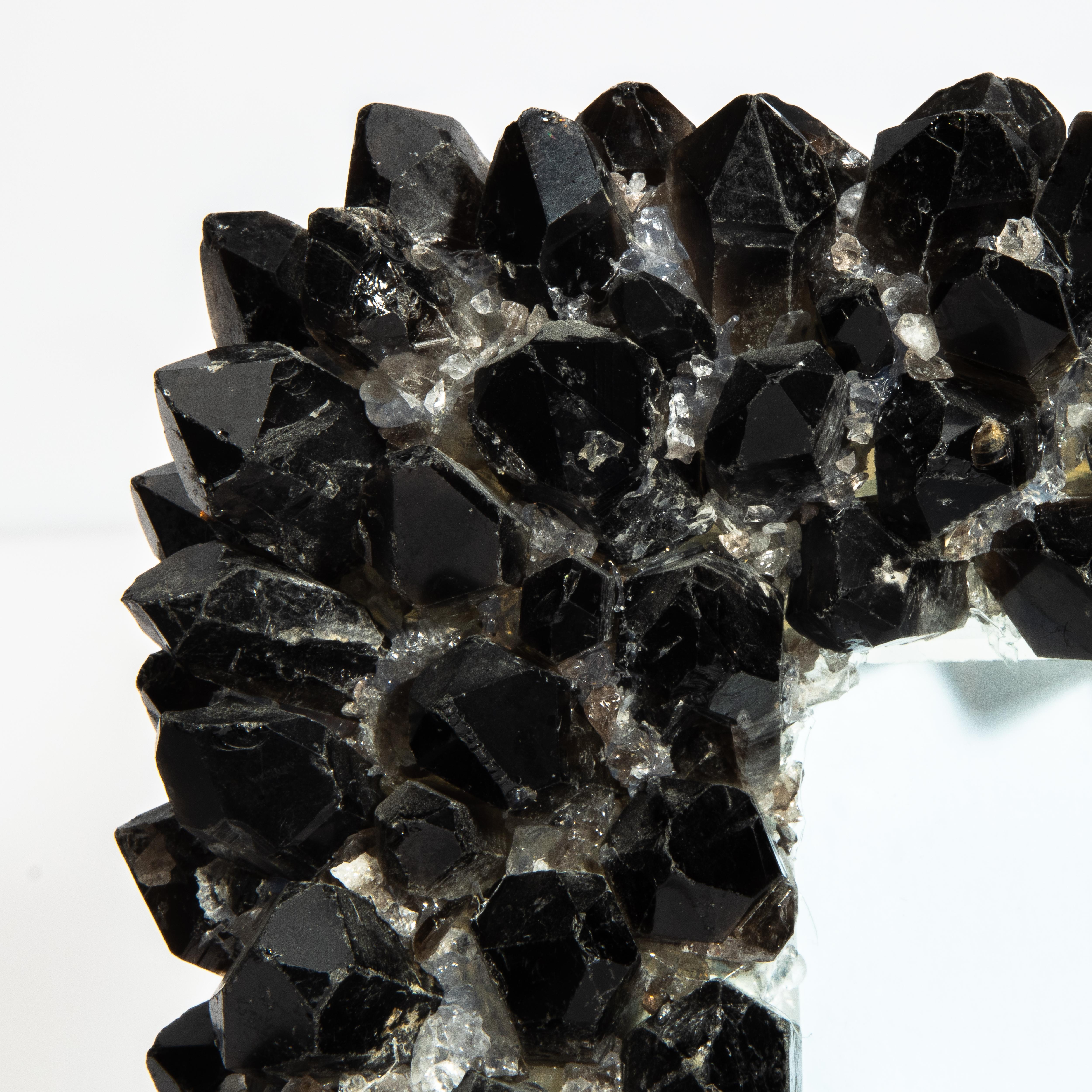Marco Vertical Mediano en Cuarzo Negro Siglo XXI y contemporáneo en venta