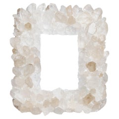 Picture Frame Medium Vertical in White Quartz