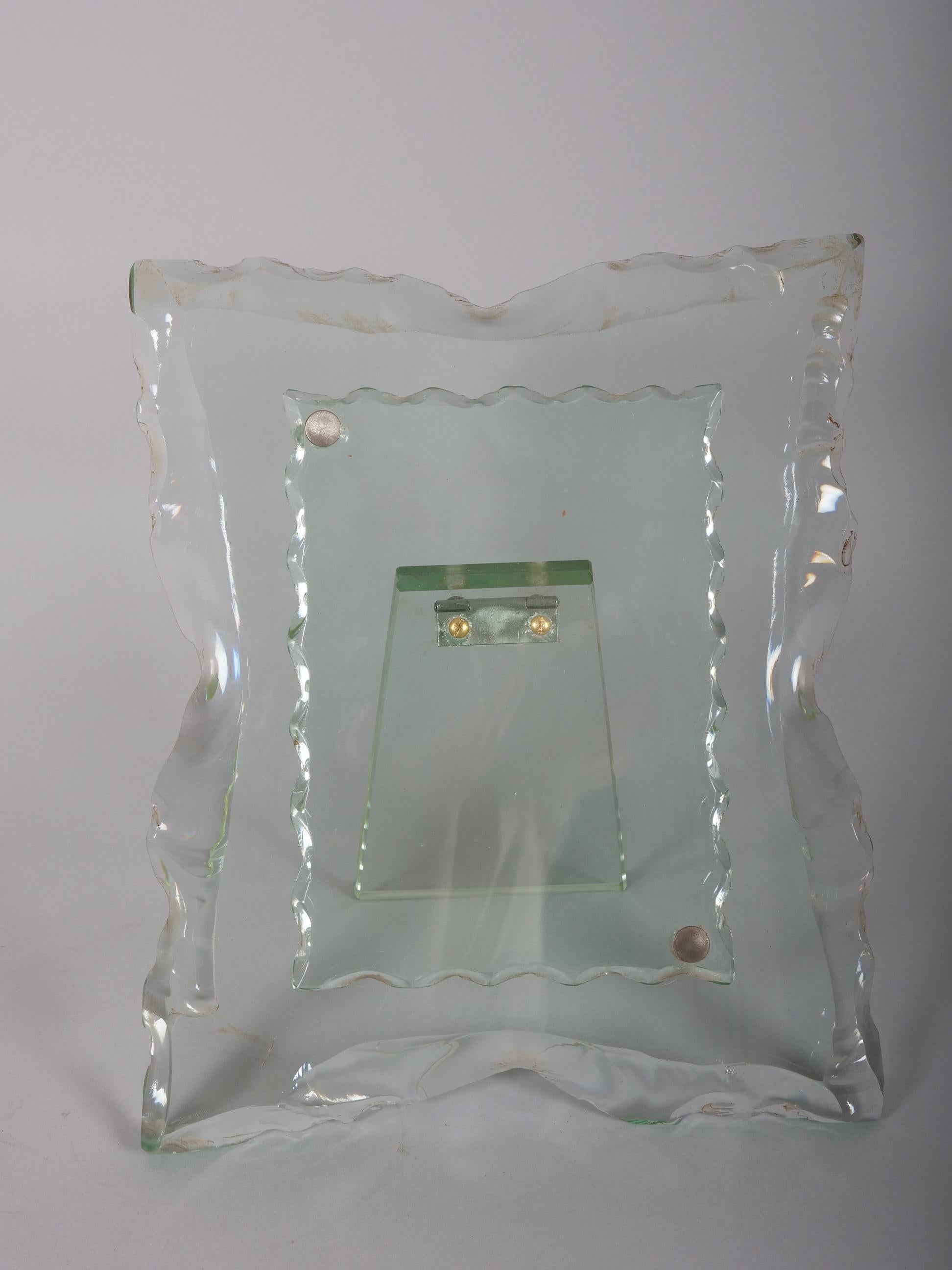 italien Cadre photo Murano c1950 en vente