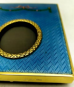 Cadre photos ovale Empire français style Napoléon III Salimbeni