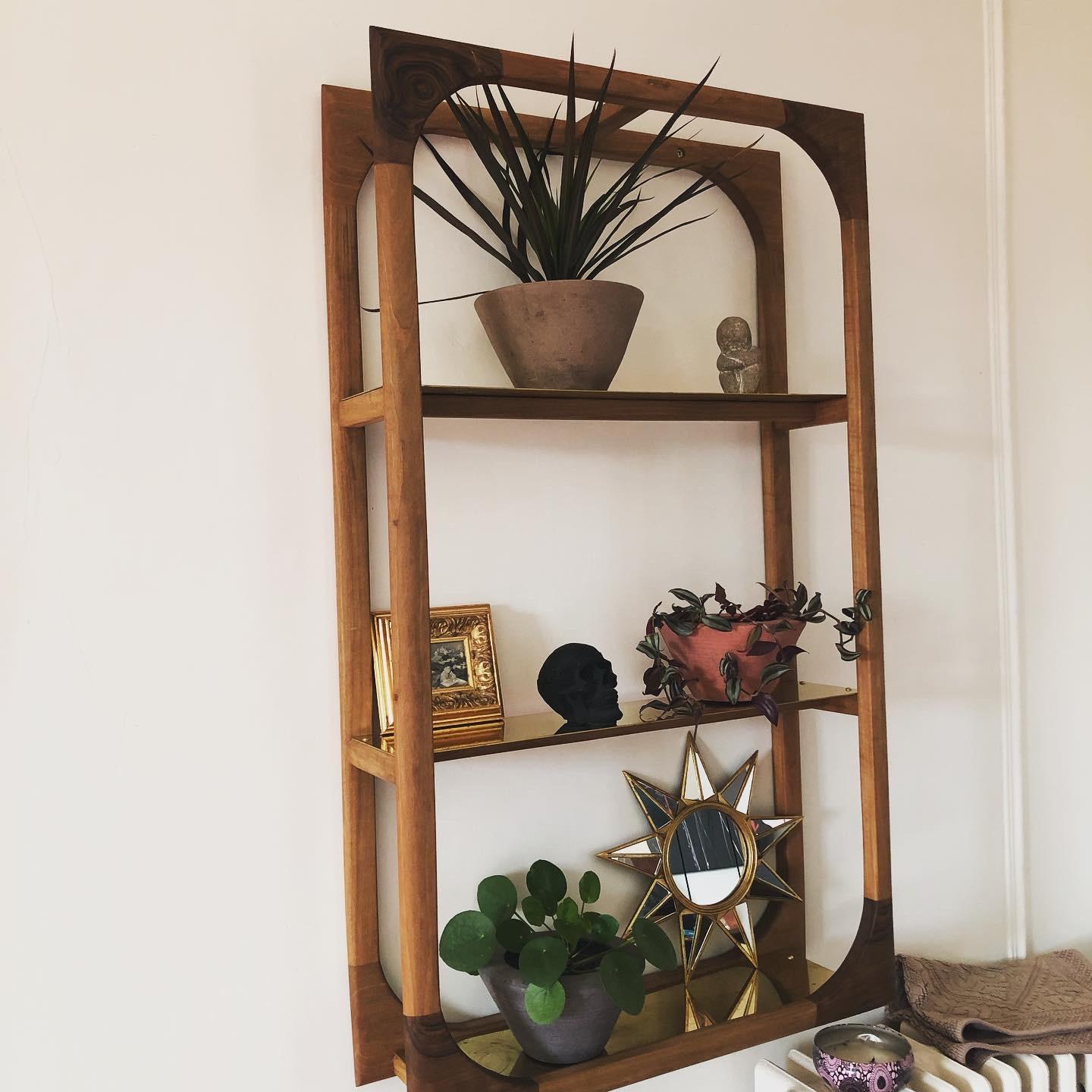 French Picture Frame Shelving Unit For Sale