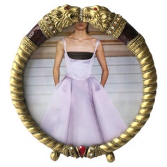 Picture Frame with Lion Head Design