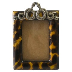 Picture Frame with Serpent Snake Design Victorian Style