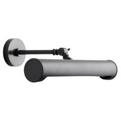 PICTURE LIGHT MEDIUM brushed chrome plated brass