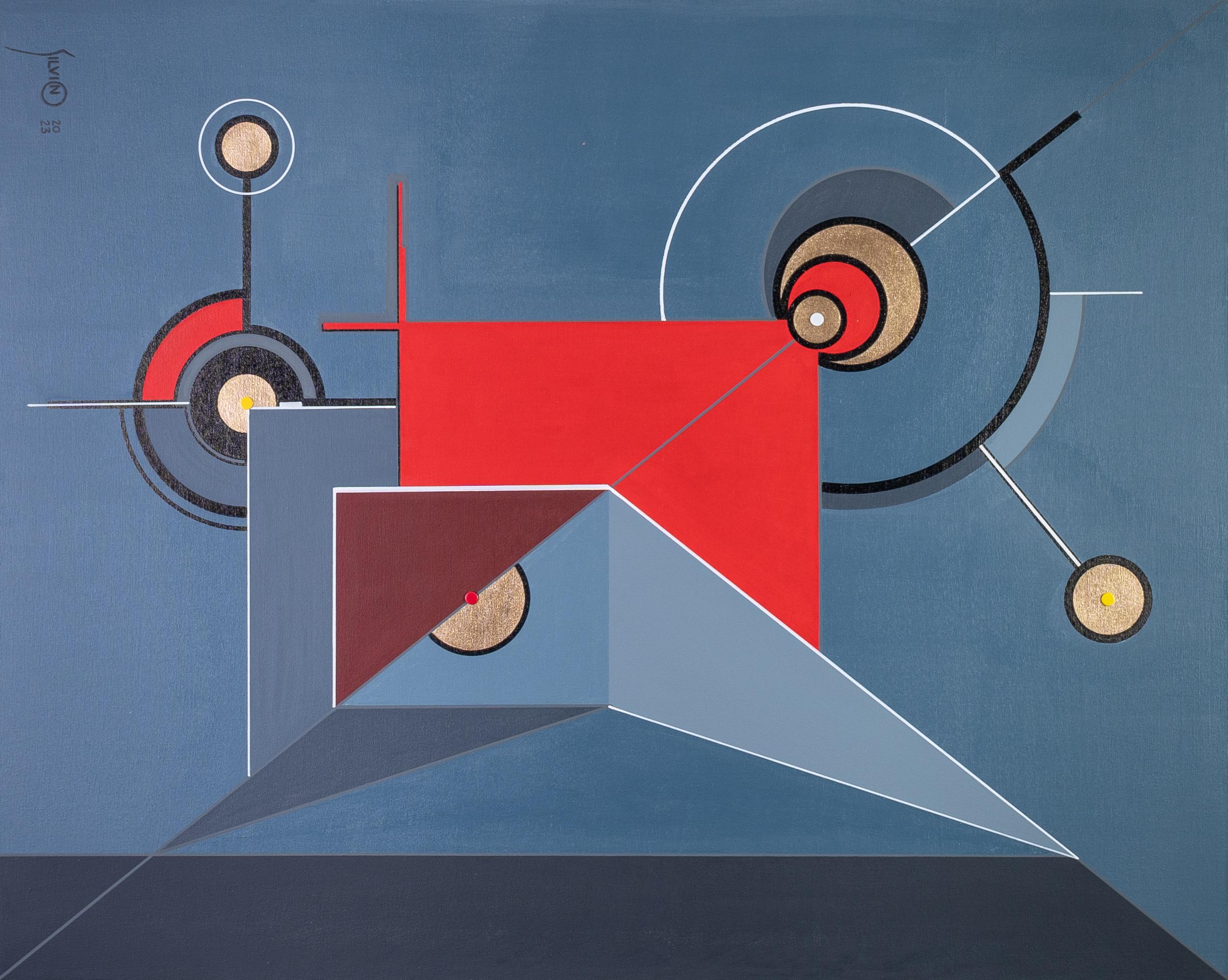 Tableau, acrylique sur toile

Silvino Lopeztovar
Né à Tlahuelilpan, Hidalgo, Mexique en 1970, Silvino Lopeztovar a terminé ses études professionnelles de design à l'Universidad Nuevo Mundo en 1994. Après son baccalauréat, il a obtenu un diplôme en