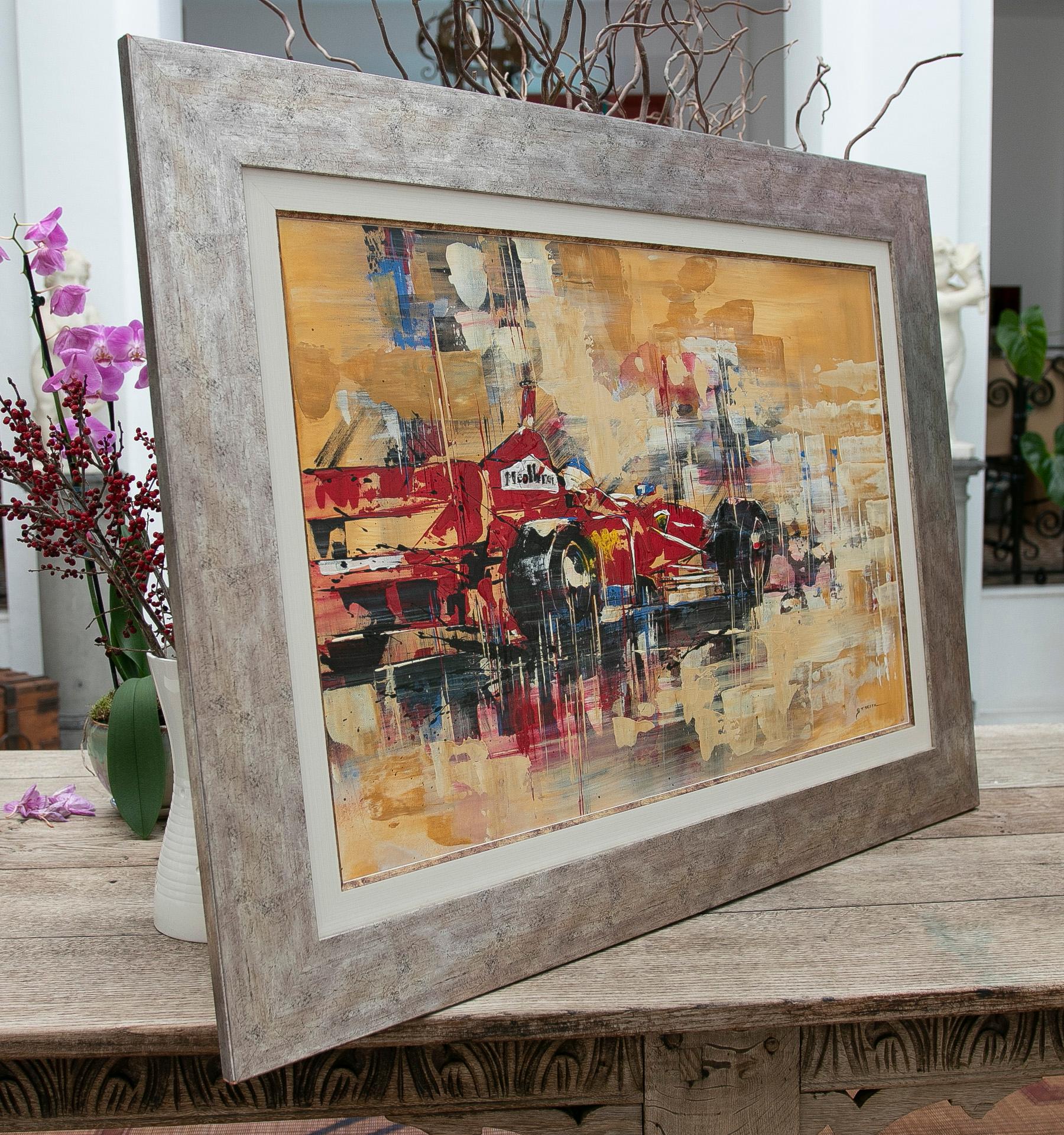 Picture Painted by G. Seitz de Ferrari with Impressionist Brushstrokes
Measurements with frame: 81x111x2cm