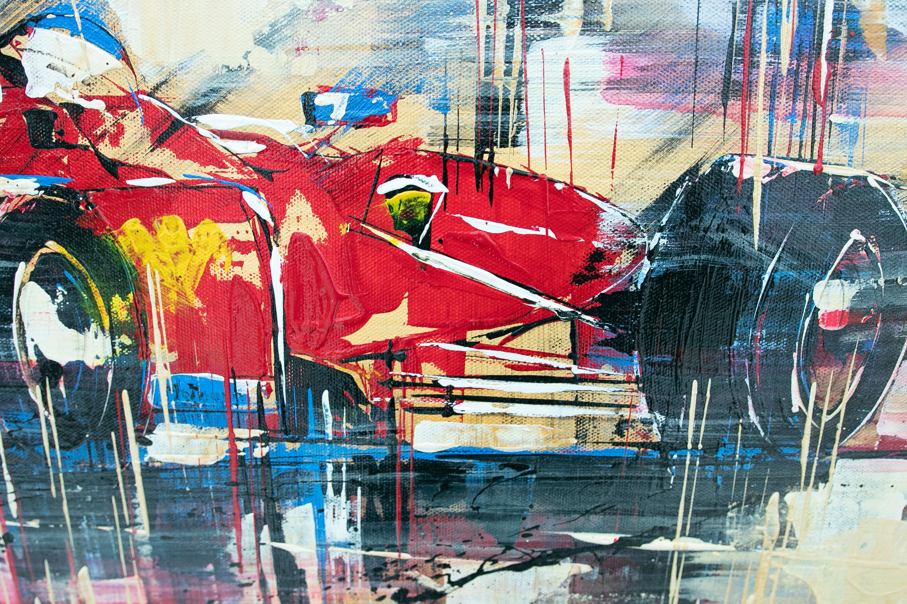 Picture Painted by G. Seitz de Ferrari with Impressionist Brushstrokes For Sale 1