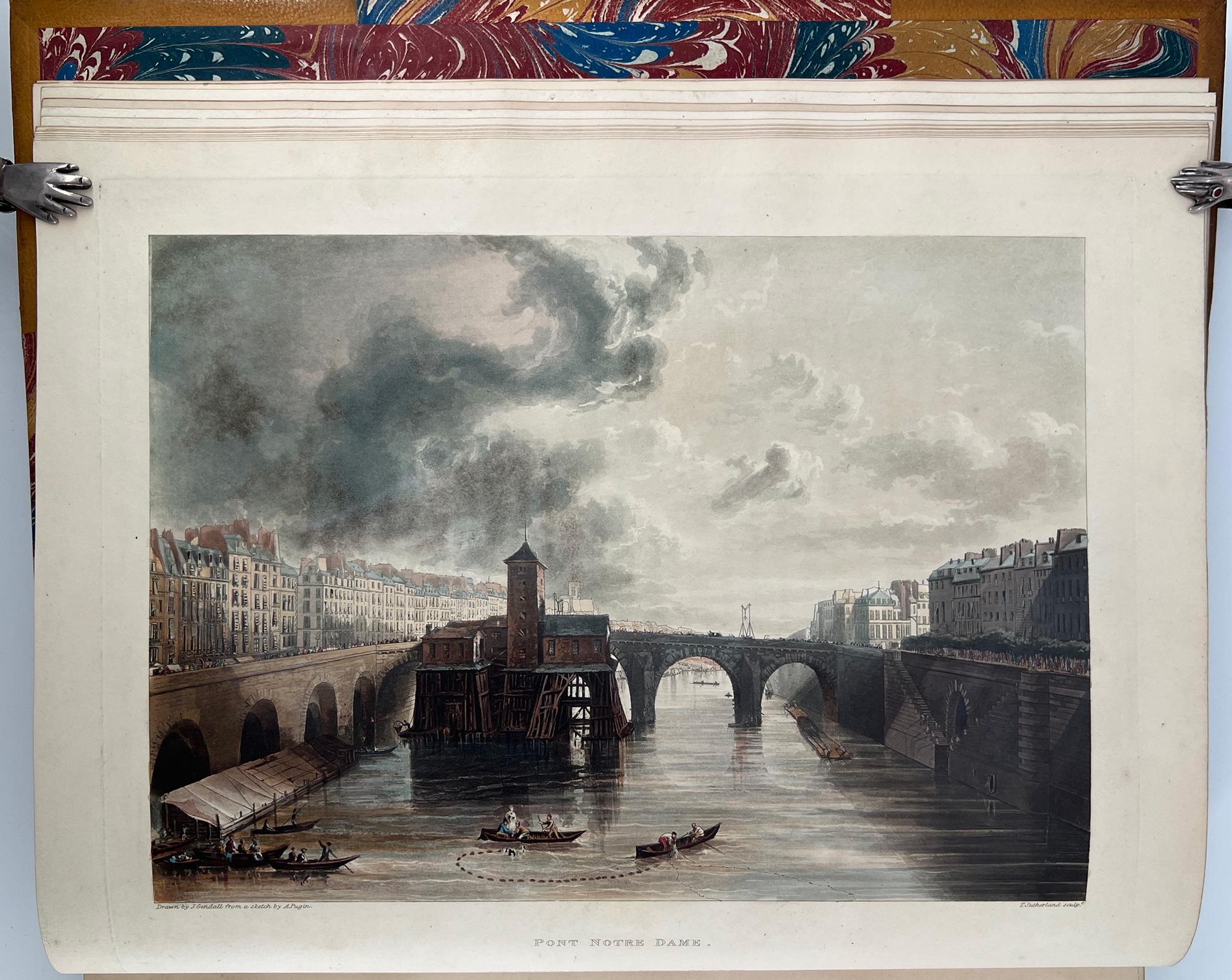 Tour pittoresque de la Seine, de Paris à la mer / Ackermann, NOUVEAU ÉDITION en vente 2