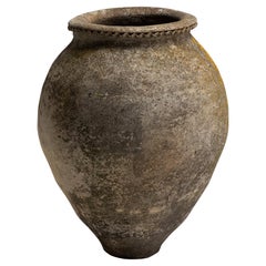 “Pie Crust” Terracotta Urn