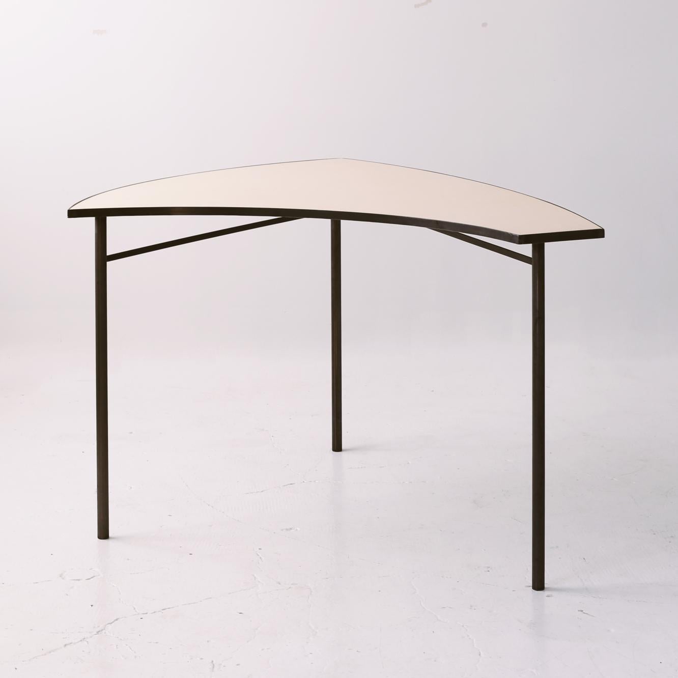 Piece C TABULA [non] RASA Table by Studio Traccia
Dimensions: W 140 x D 84 x H 74 cm
Materials: Steel.
Different combinations are available.

The table was designed for our installation called tabula[non]rasa developed for Milan Design Week