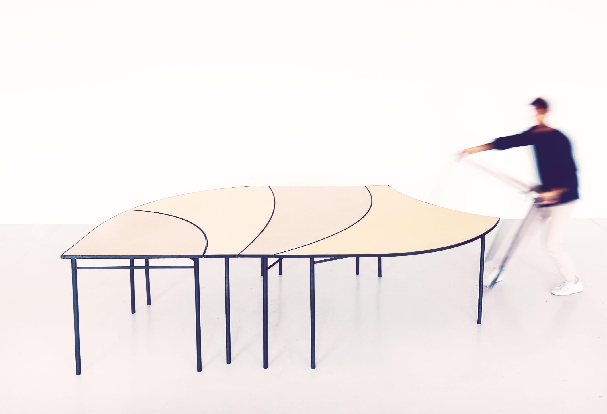 Post-Modern Piece C Tabula 'Non' Rasa Table by Studio Traccia For Sale