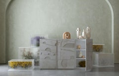 Pieces console Off-White by Hermhaus