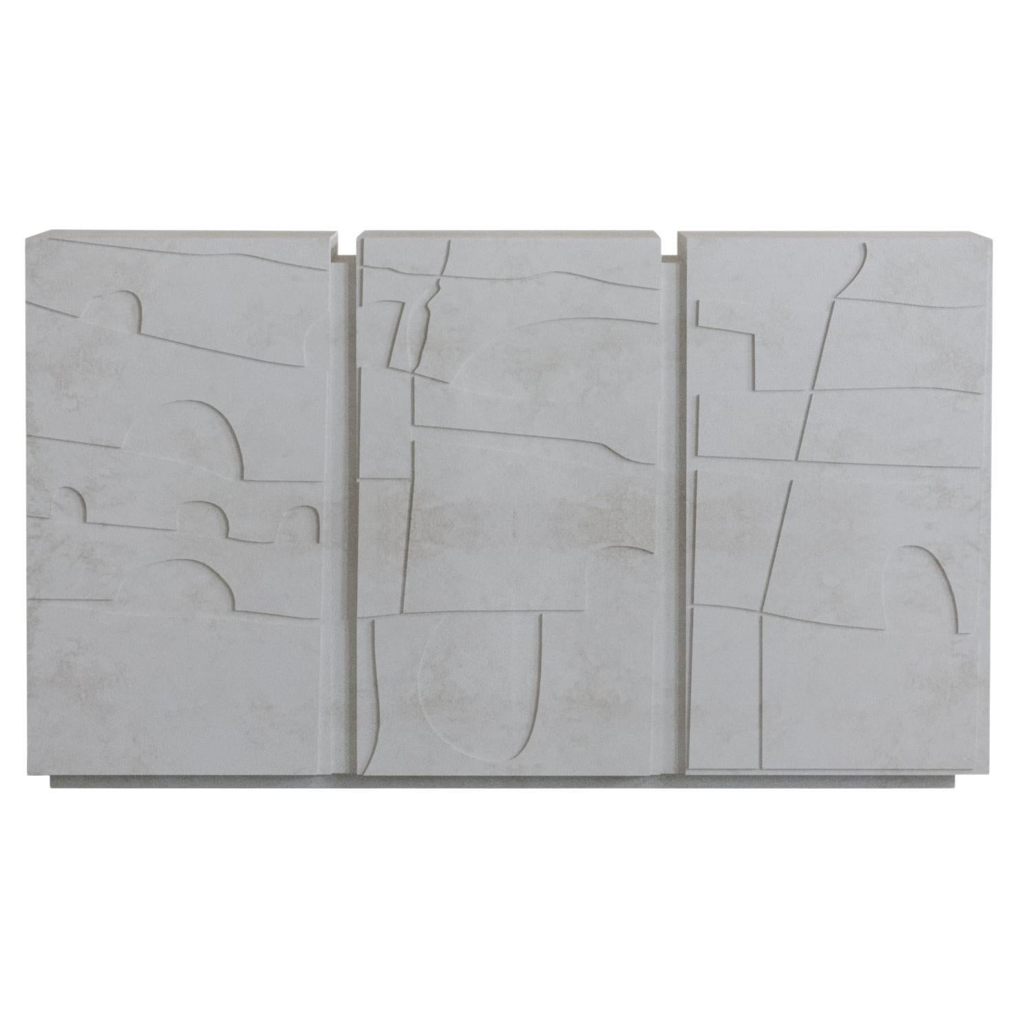 Piece console off-white by Hermhaus