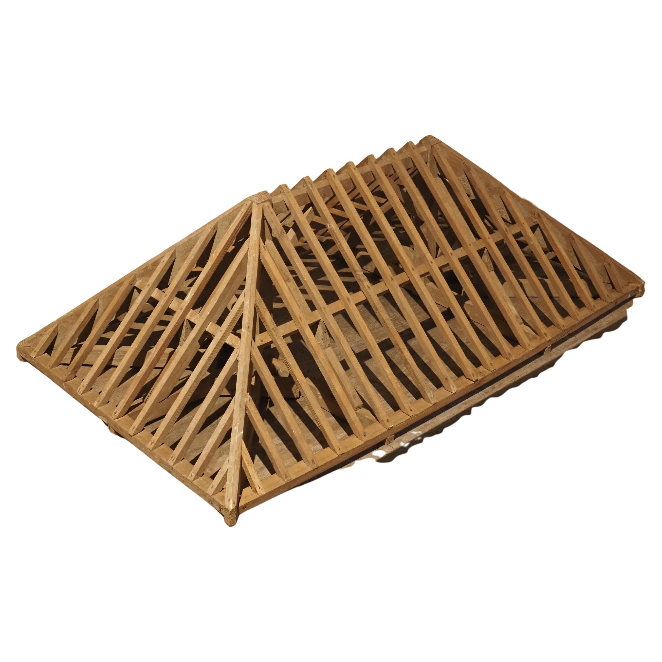 piece de maitrise, architectural roof model