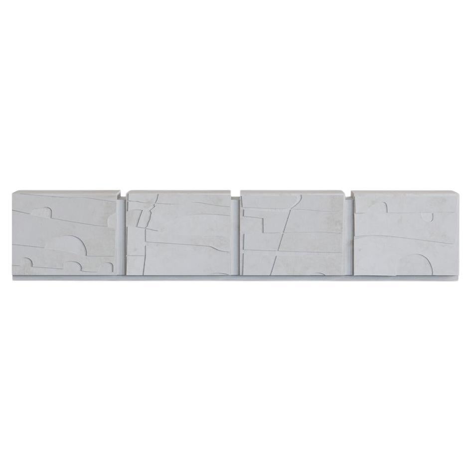 Console basse 4 pièces par Hermhaus