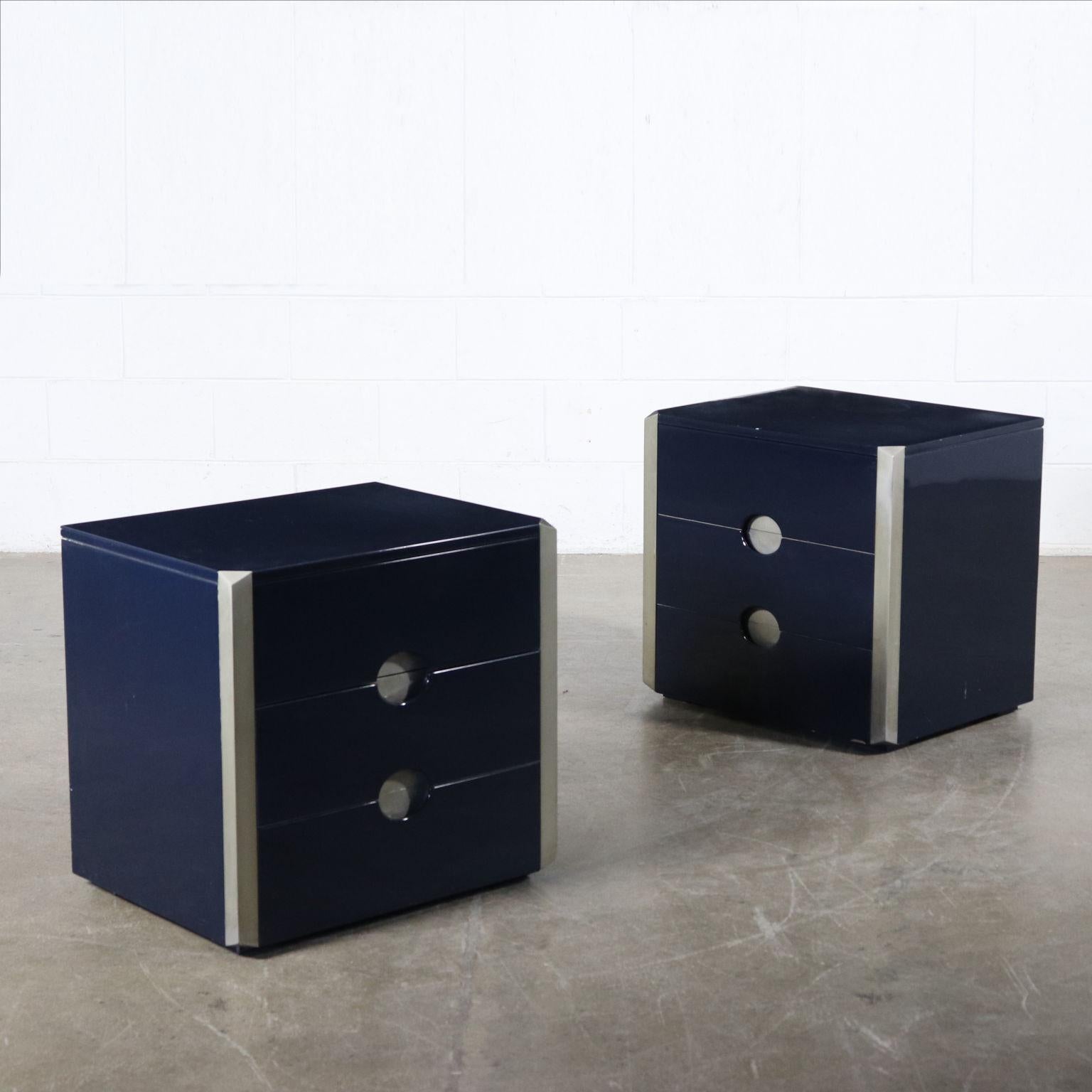 Piece of Furniture, Wood and Metal, Luigi Caccia Dominoni, 1970s 6