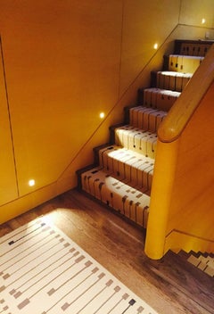 "Pieces" Contemporary Area Rug in Himalayan Wool & Silk