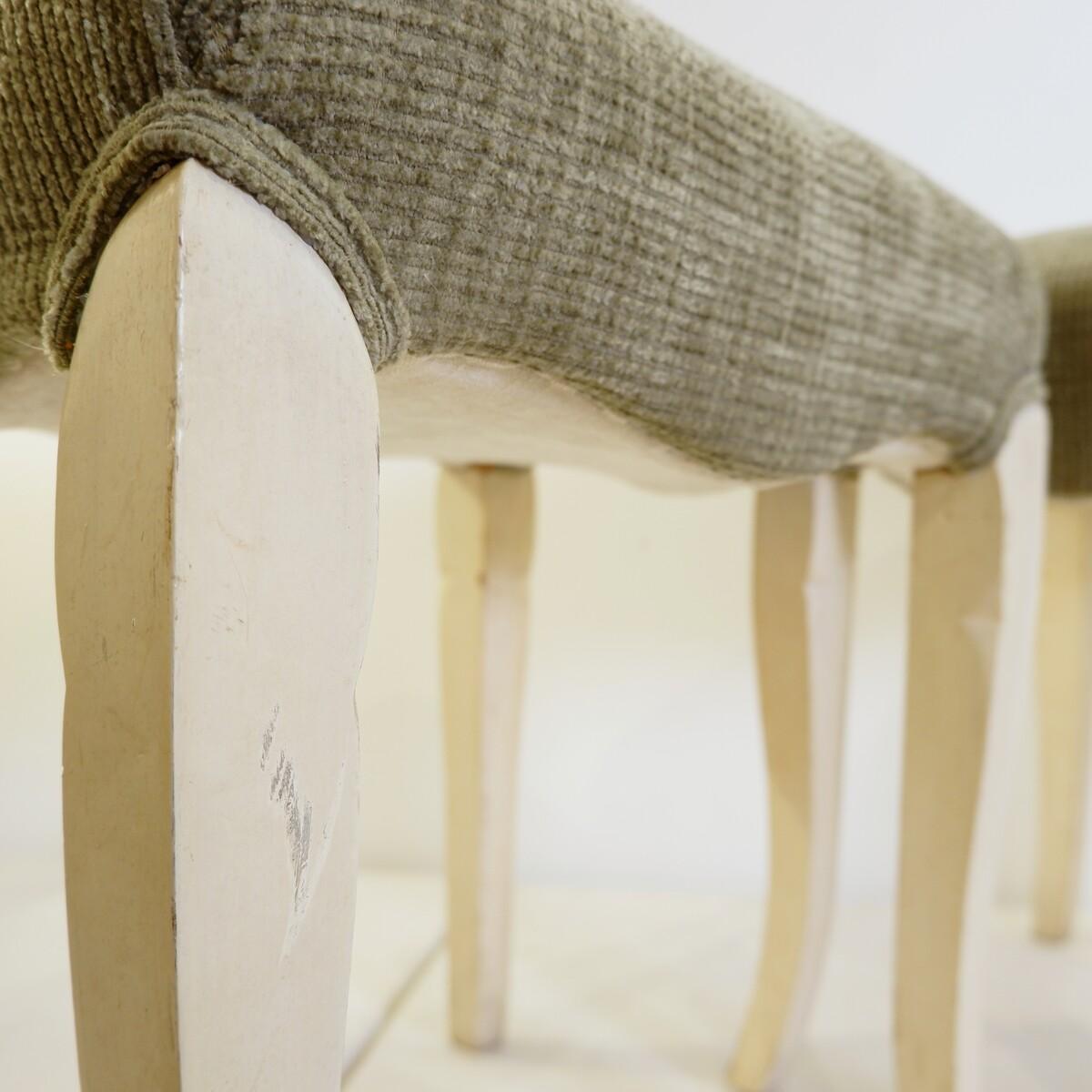 Tissu Tabourets 