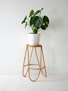 Vintage Bamboo Pedestal