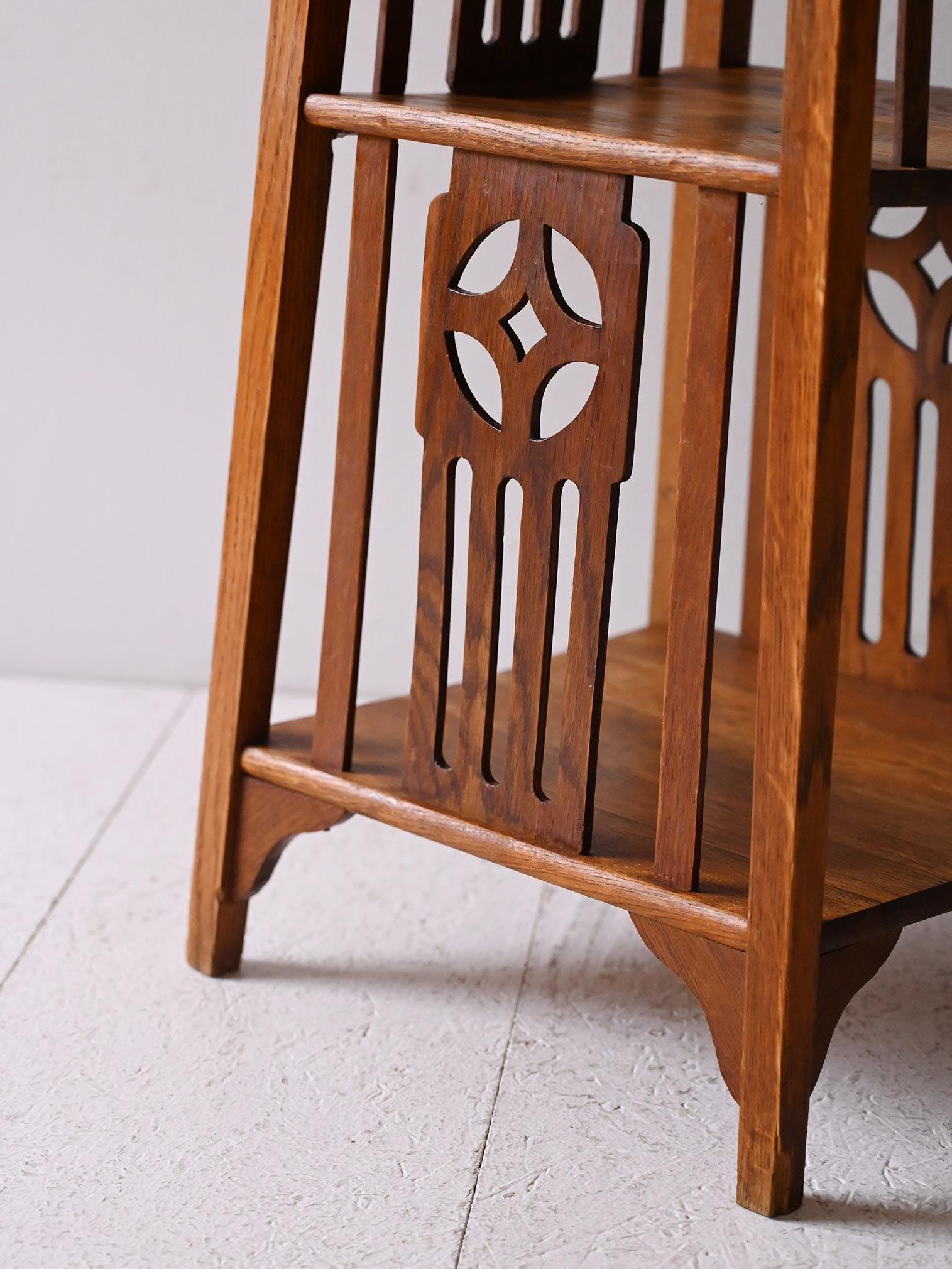 Chêne Jardinière scandinave Jugendstil en chêne en vente