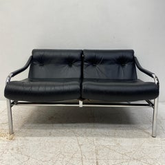 Pieff Beta 1970er Jahre Leder-Sofa