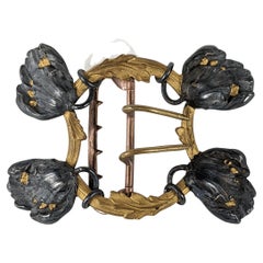 Piel Frères Art Nouveau Poppy Buckle