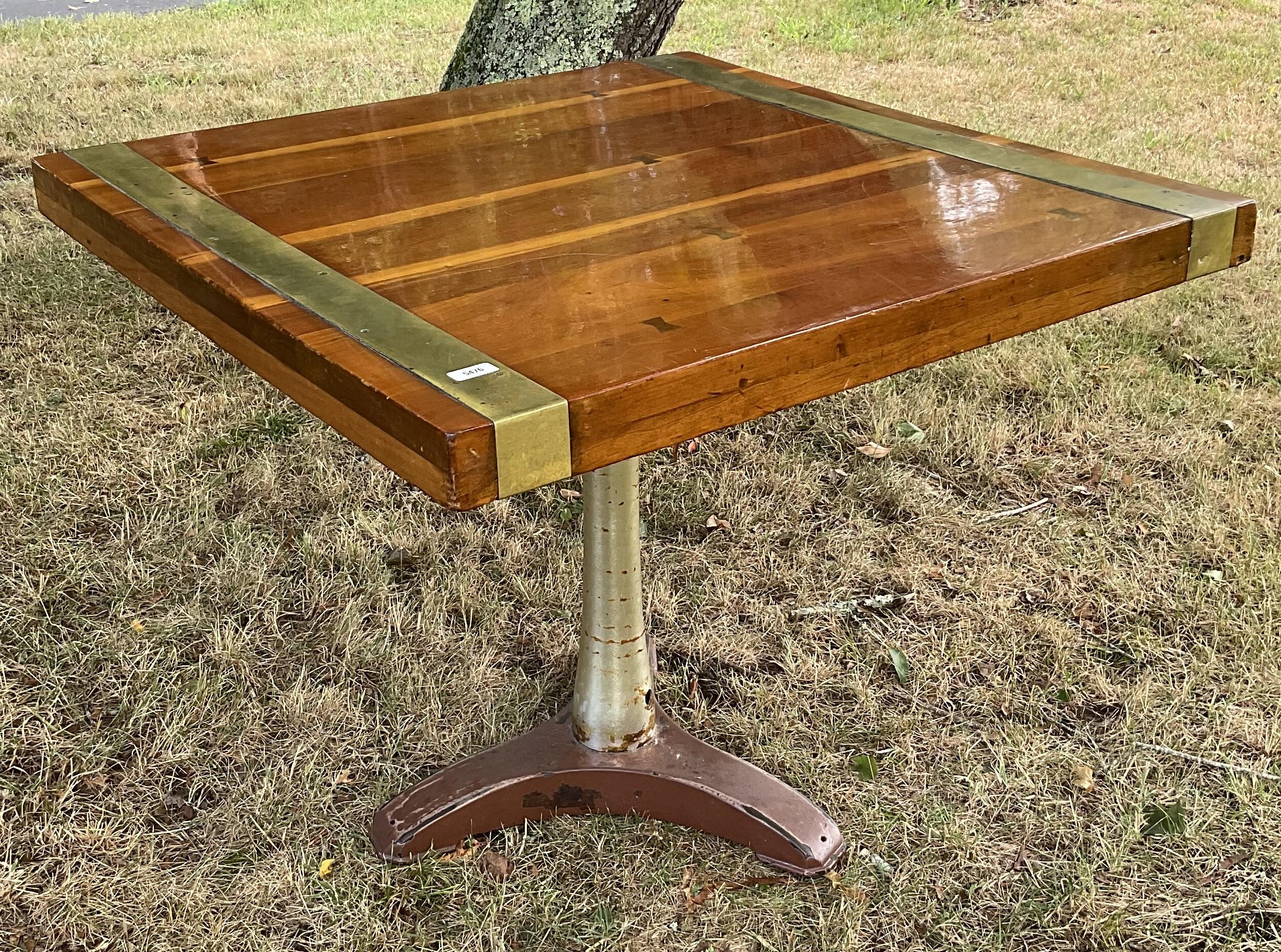 Mid-20th Century Pier 4 Restaurant Dining Table For Sale