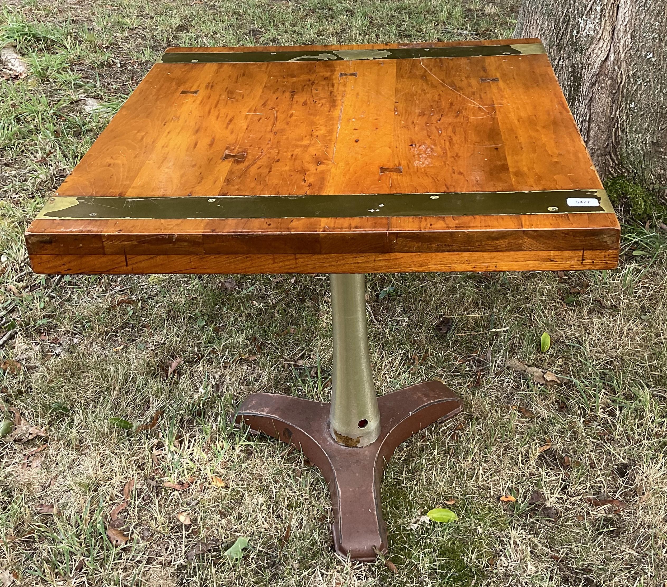 Mid-20th Century Pier 4 Restaurant Dining Table For Sale