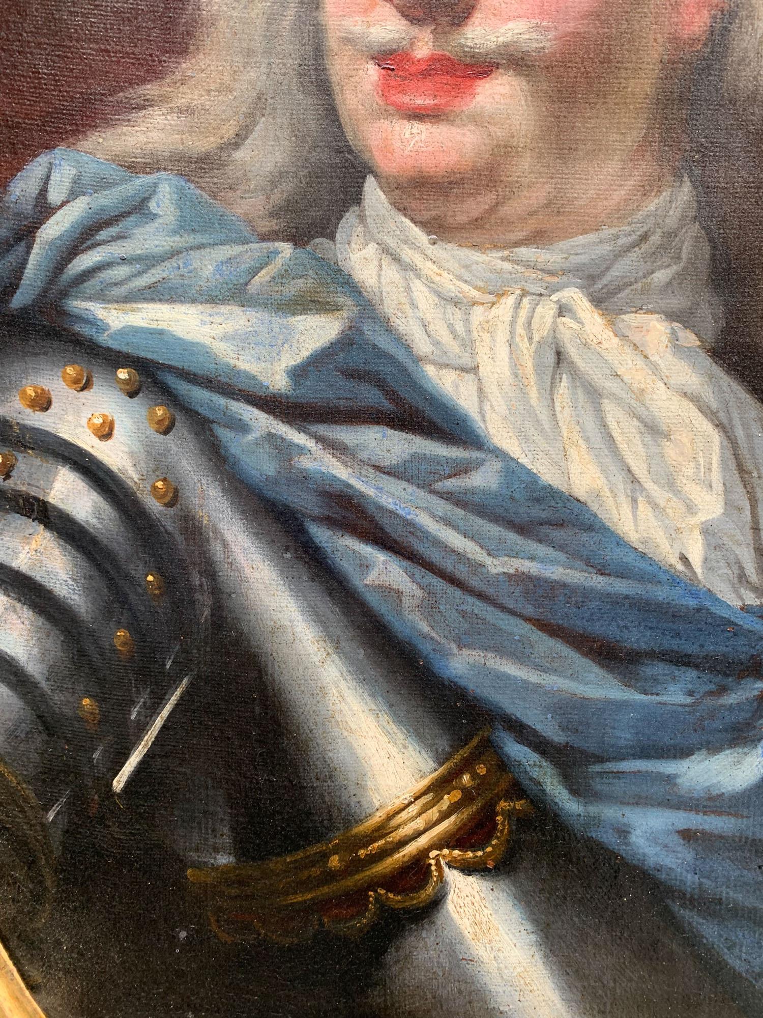 Porträt von Cosimo III. de' Medici, Großherzog der Toskana, in Rüstung im Angebot 6
