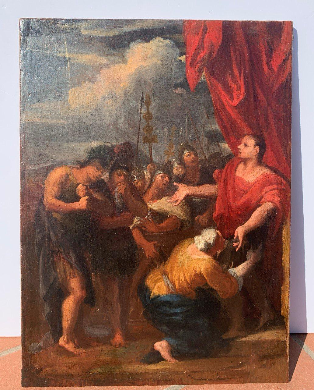 Pier Dandini (maestro fiorentino) - Pittura di figura del XVII secolo - Scipione in vendita 3