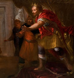 Pier Dandini (Florentiner Meister) - Gemälde aus dem 17. Jahrhundert - Esther und Ahasverus