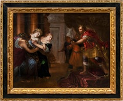 Pier Dandini (Florentiner Meister) - Gemälde aus dem 17. Jahrhundert - Esther und Ahasverus