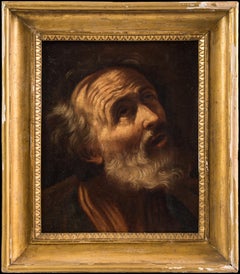 Pier Francesco Mola zugeschrieben (Rom 1612 - Rom 1666) - Kopf des Zeichens