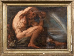La caduta di Satana, XVII secolo  cerchia di Pier Francesco Mola, italiano 1612-166