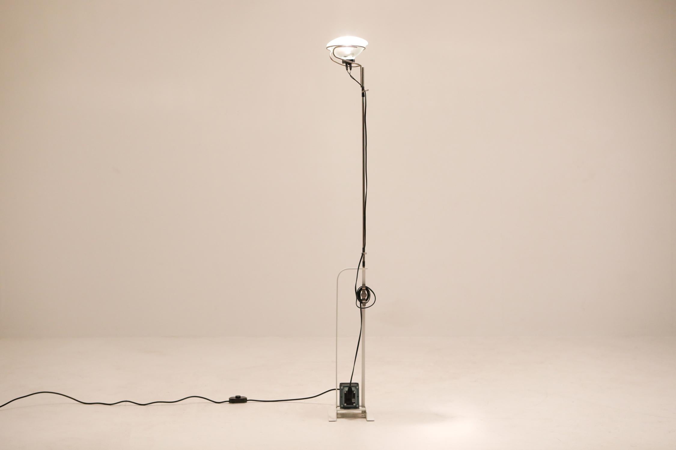 Contemporary Pier Giacomo and Achille Castiglioni Toio Floor Lamp for Flos