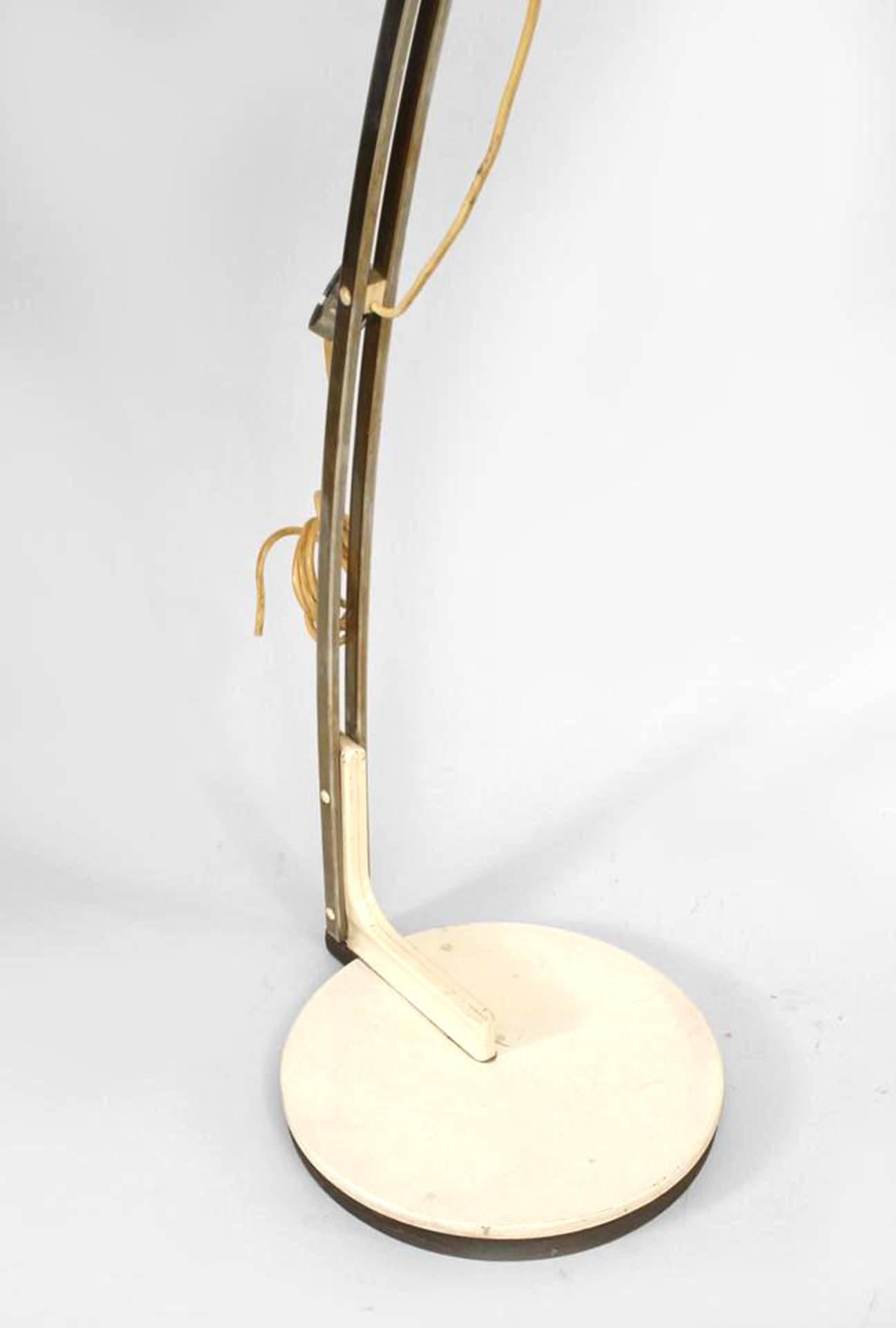 Pair of Italian Goffredo Reggianii Chrome Floor Lamp For Sale 2