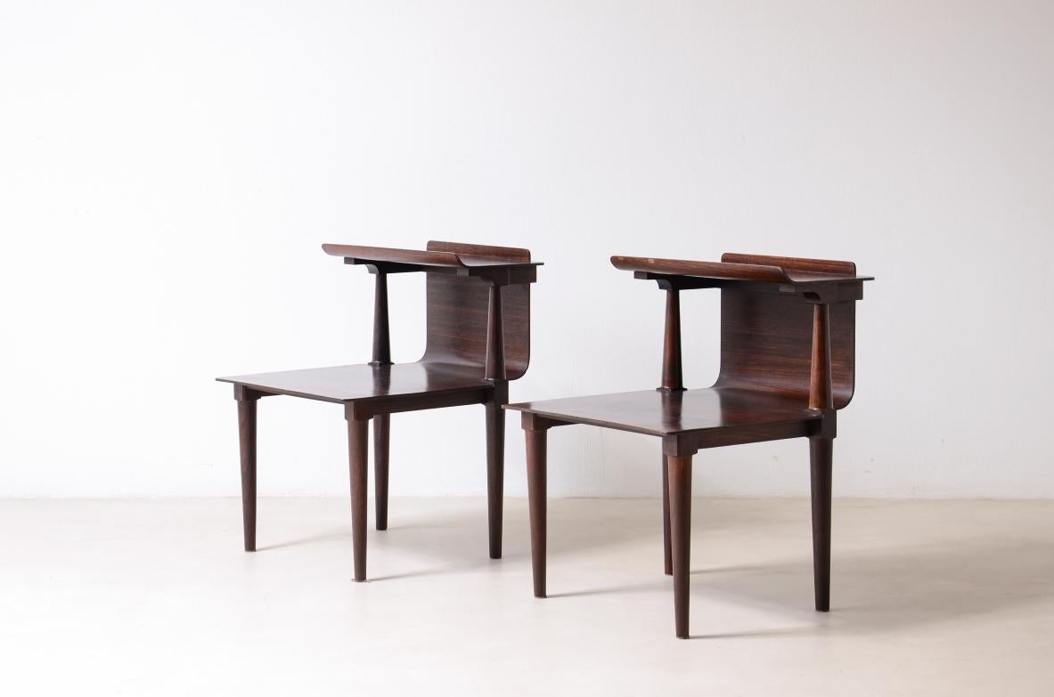Pier Giacomo e Achille Castiglioni  Elegante coppia di tavolini da salotto In condizioni ottime a Milano, IT