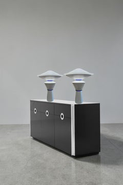 Pier Giuseppe Ramella for Arteluce "Giada" Post-Modern Lamps - A Pair