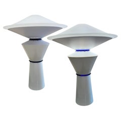Pier Giuseppe Ramella for Arteluce "Giada" Post-Modern Lamps - A Pair