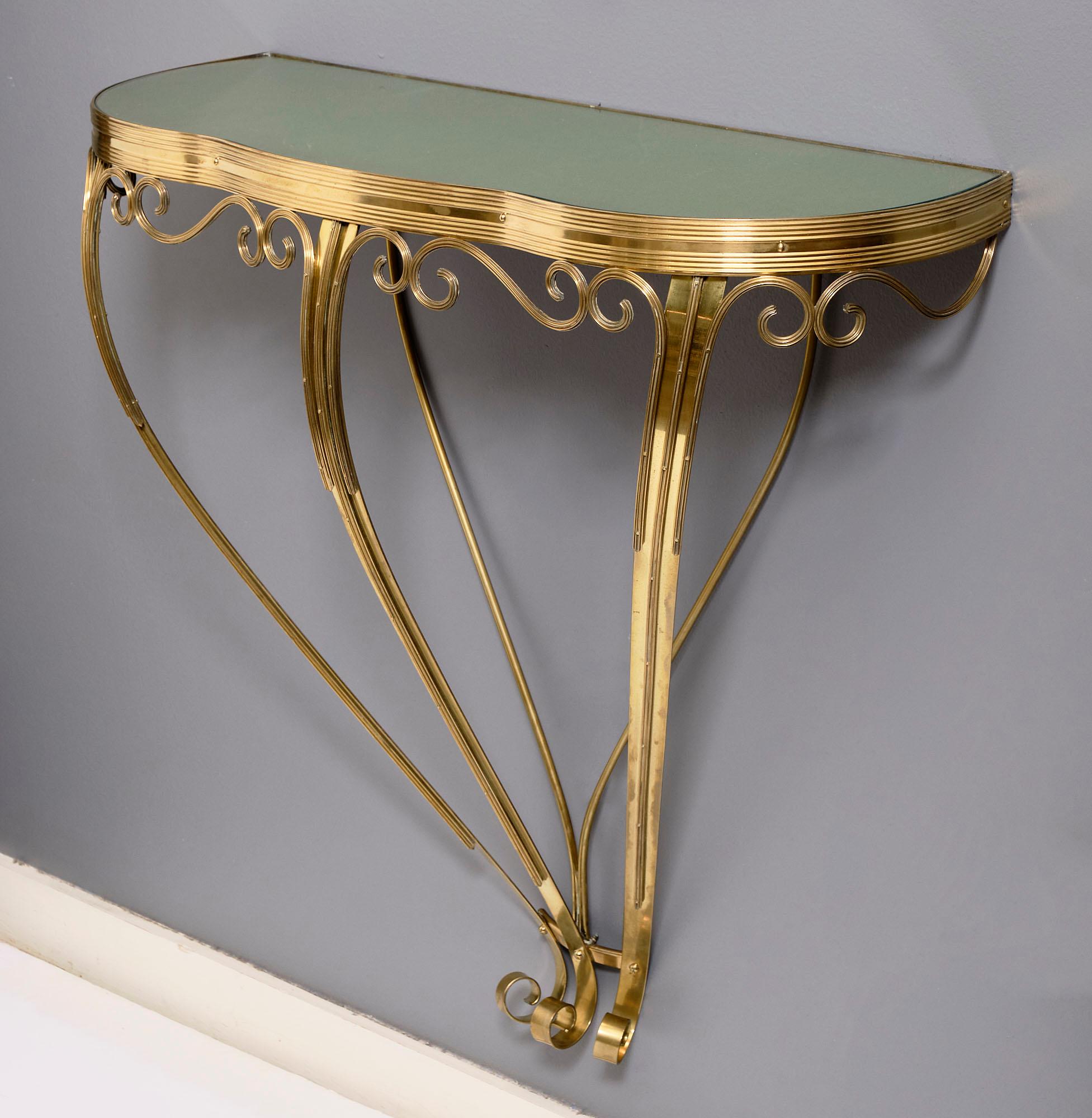 Italian Pier Luigi Colli Console and Mirror