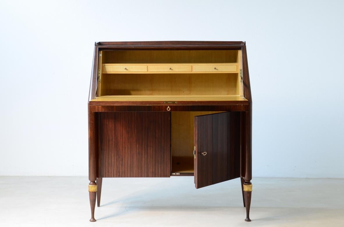 Mid-Century moderno Pier Luigi Colli. Straordinario mobile di alta qualità con in vendita