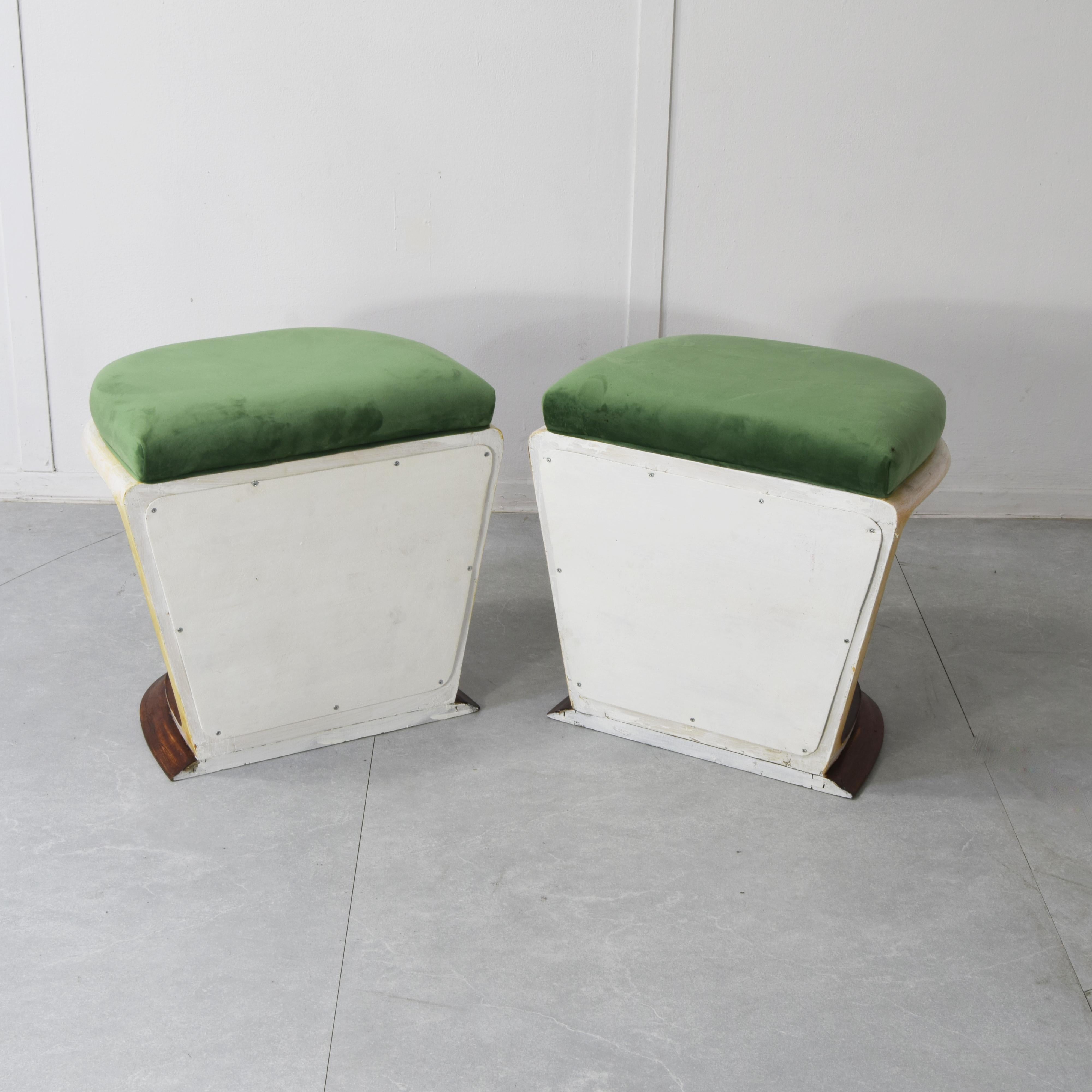 Pier Luigi Colli pareja de bancos años 40. Mid-20th Century en venta