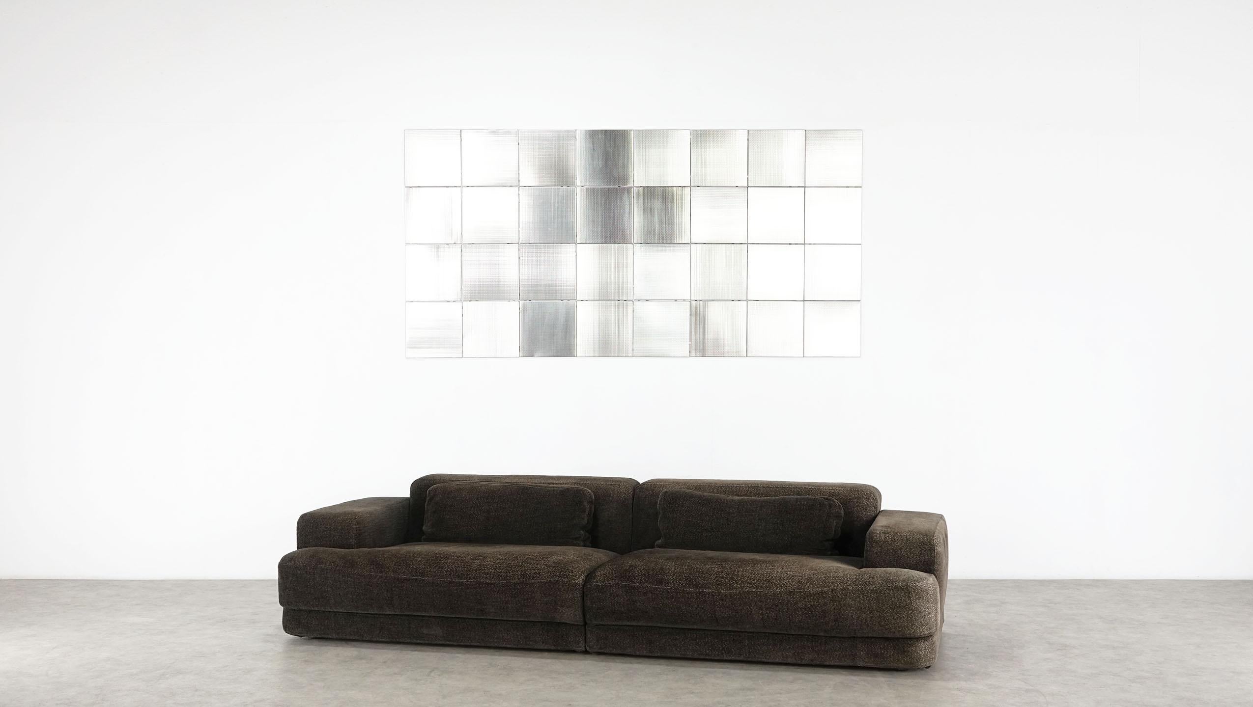 Fabric Pier Luigi Frighetto by Black Tie Extra Large Sofa