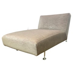 Pier Luigi Frighetto Signiertes Chaiselongue-Sofa im Mid-Century-Stil, hergestellt in Italien