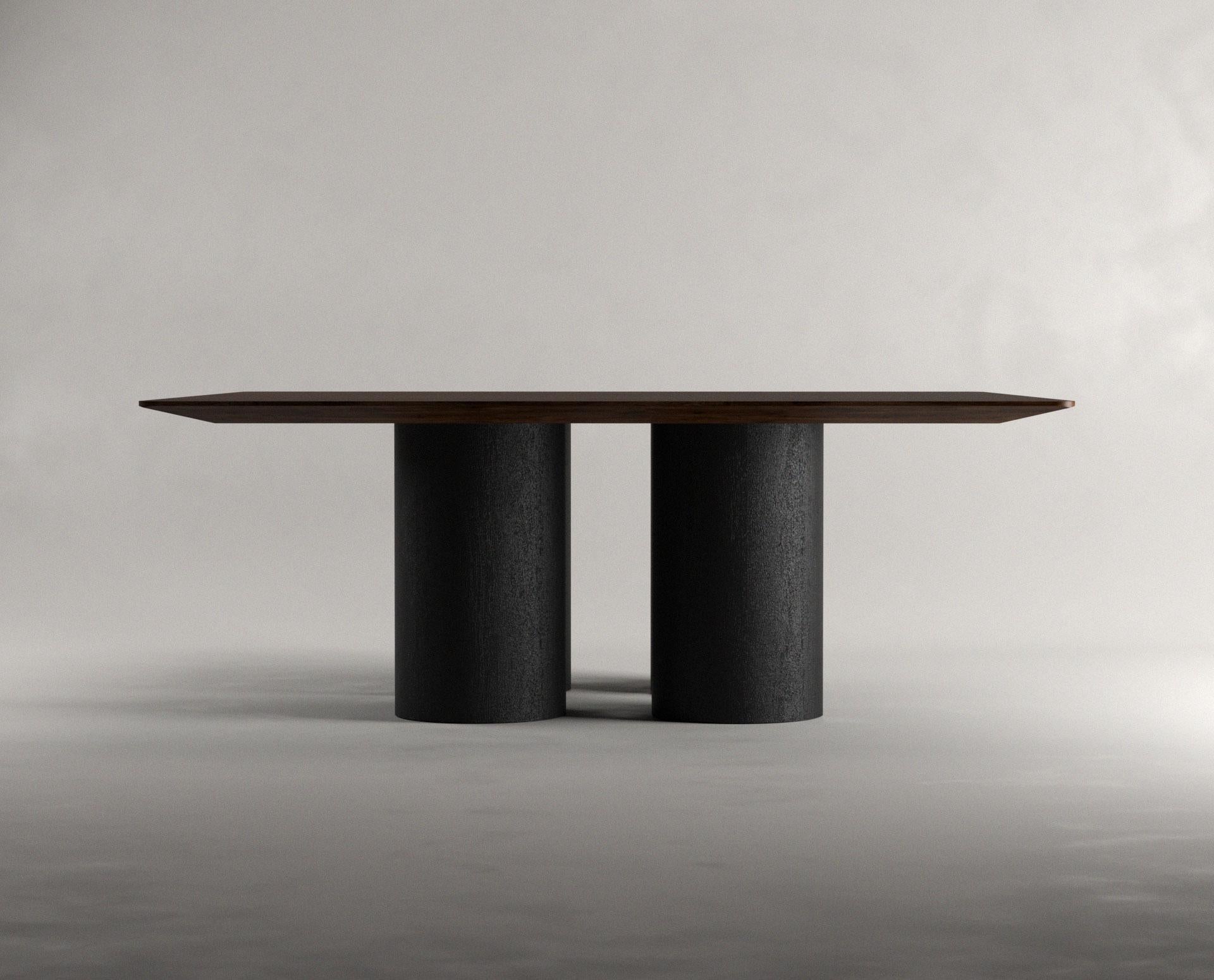 Post-Modern Pier Square Dining Table by Siete Studio