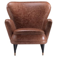 Piera Armchair In Leather