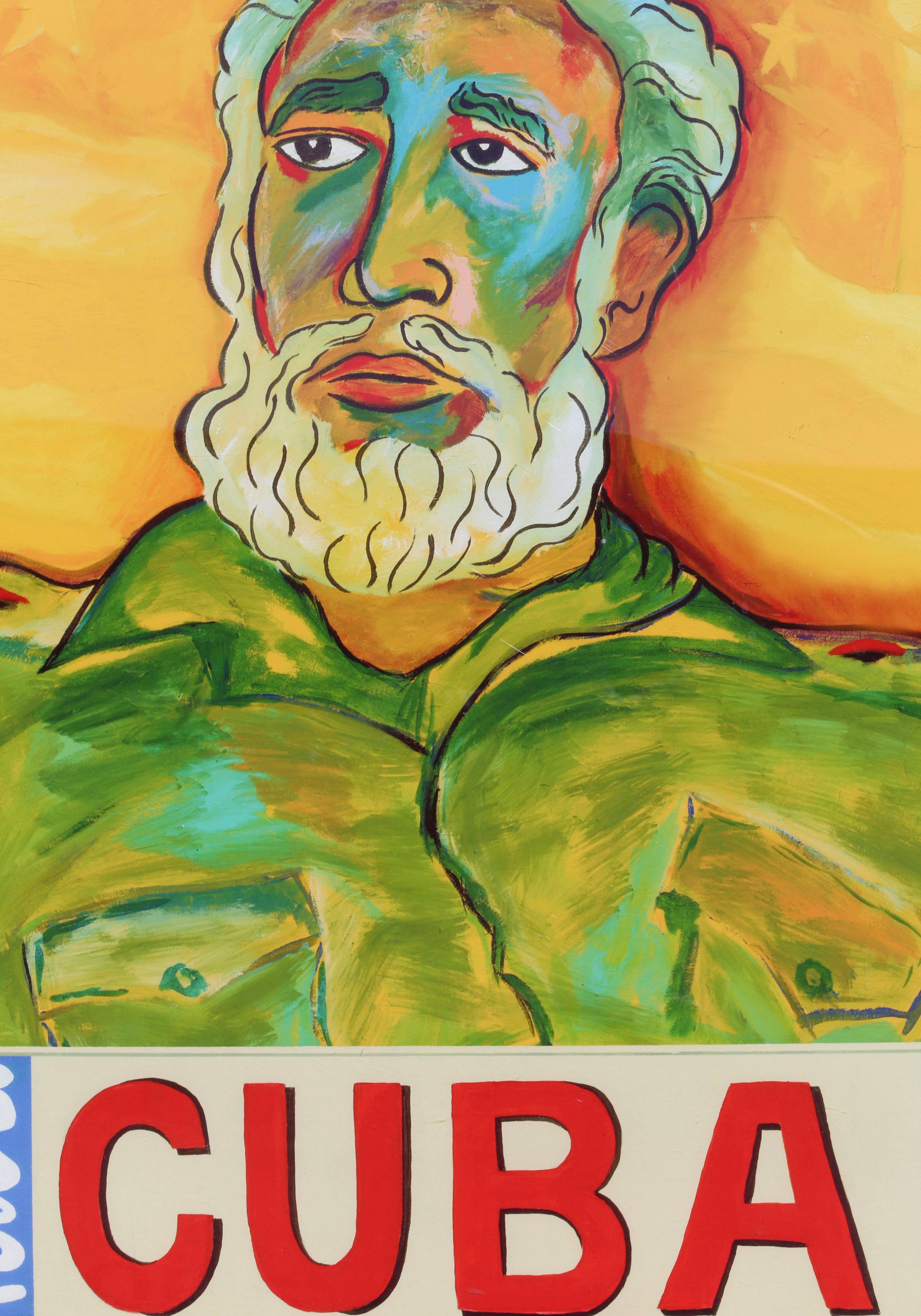 ¡Viva Cuba Libre!, Lithography by Pierce Brosnan 1