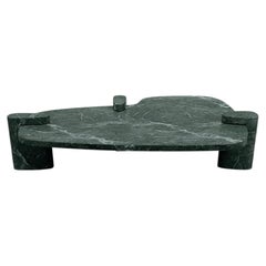 Pierce Soapstone Marble Table by Phillip Jividen