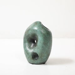 Sculpture en bronze percée de David Haskell